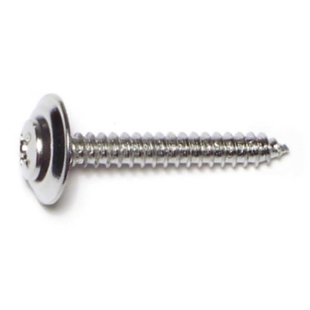8 x 1-1/4 #6 Sems Trim Scr