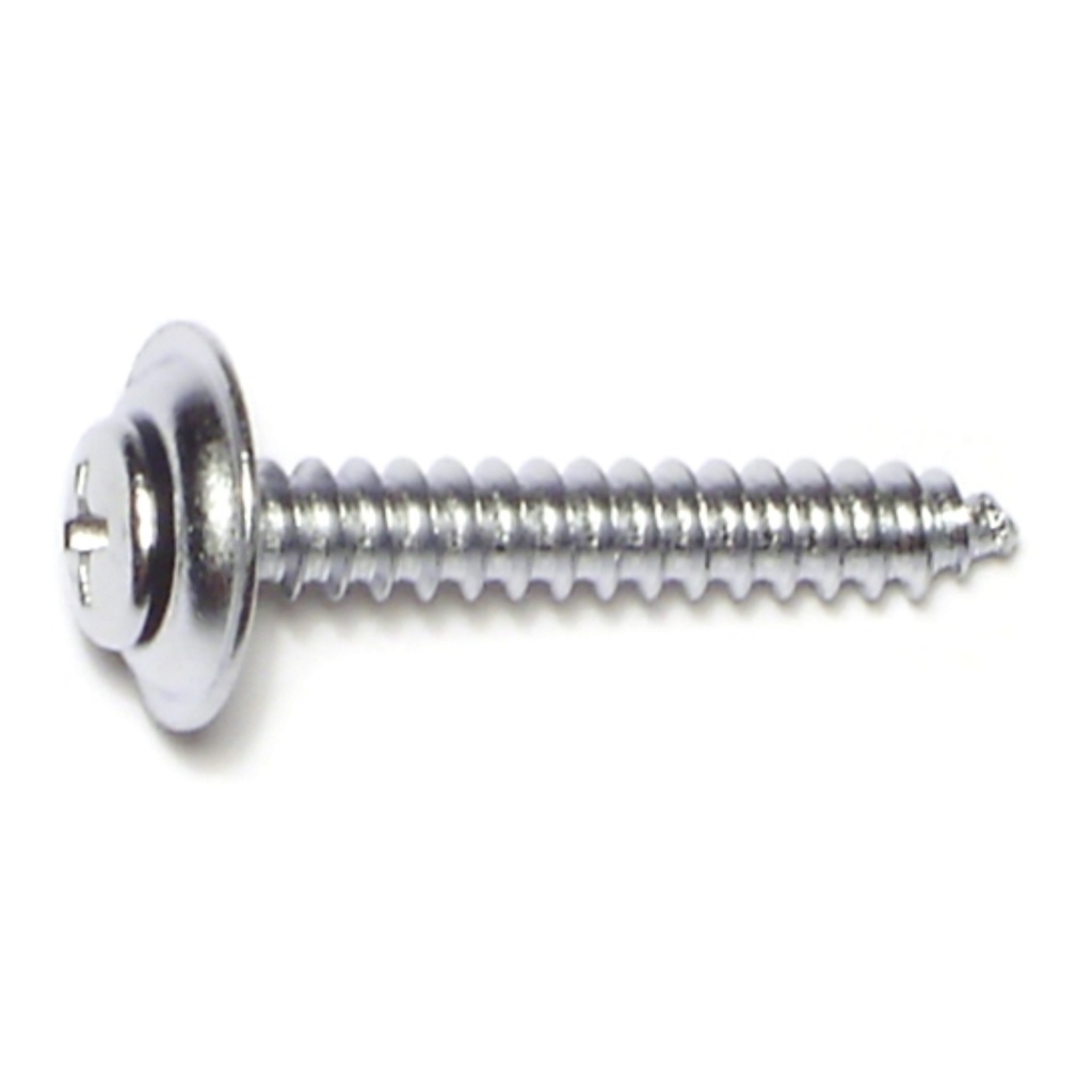 10 x 1-1/4 #8 Sems Trim Scr
