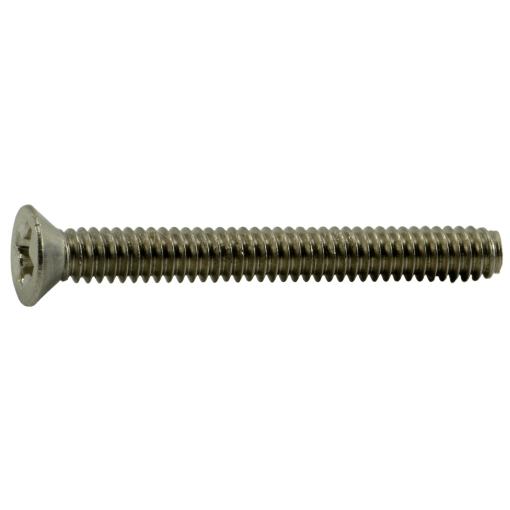 2-56 x 3/4 Ph Fl Mach Sc SS