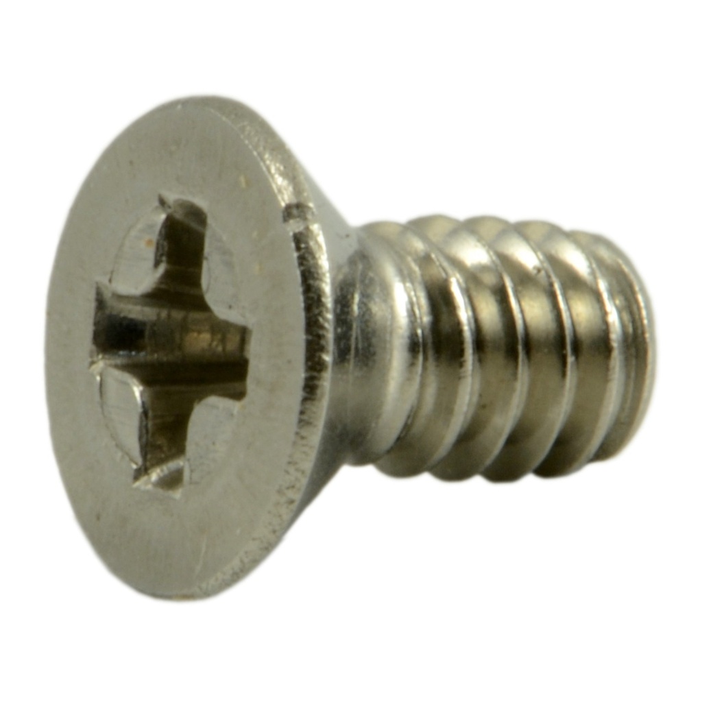 3-48 x 3/16 Ph Fl Mach Sc SS