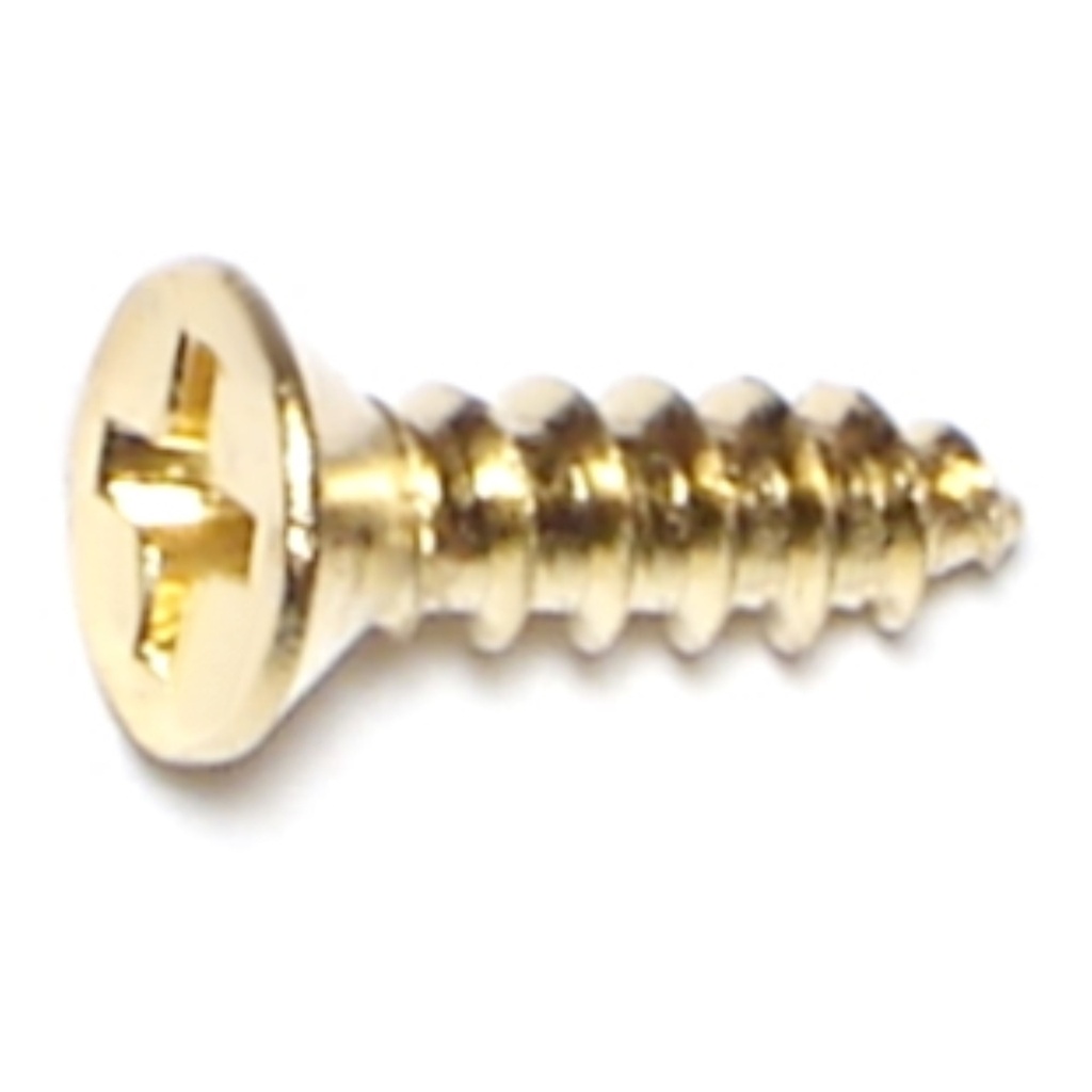 6 x 1/2 Ph Fl SMS Brass