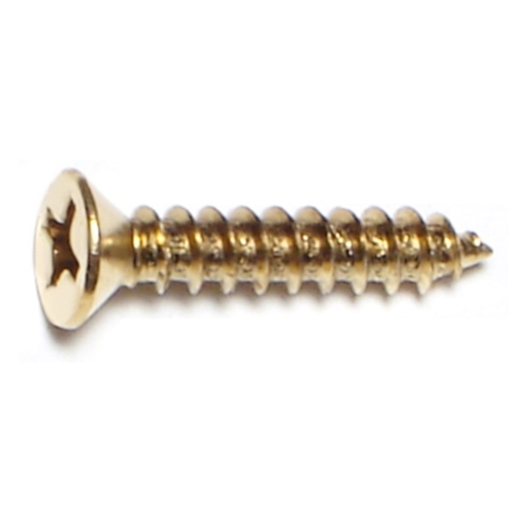 6 x 3/4 Ph Fl SMS Brass