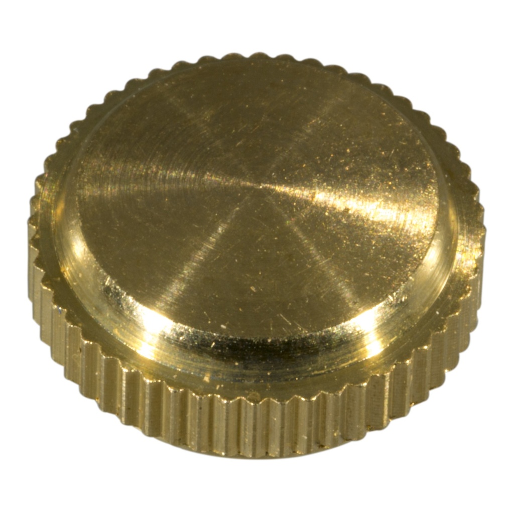 1/8-IP Knurled Cap Br