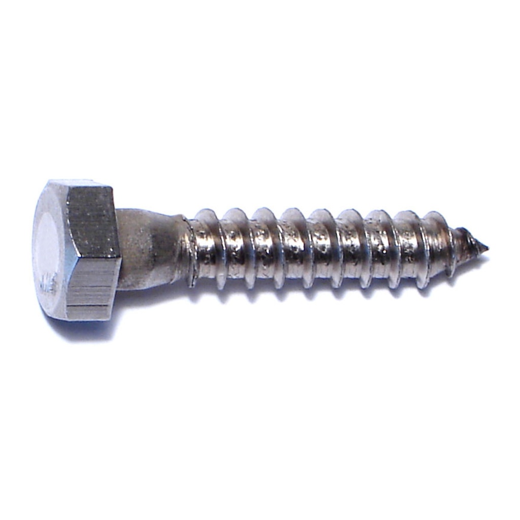 5/16 x 1-1/2 Hex Lag Screw SS