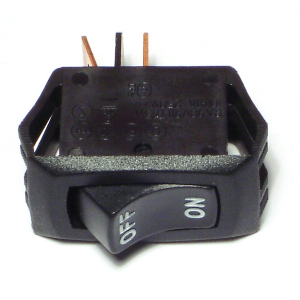 On/Off Black Rocker Switch