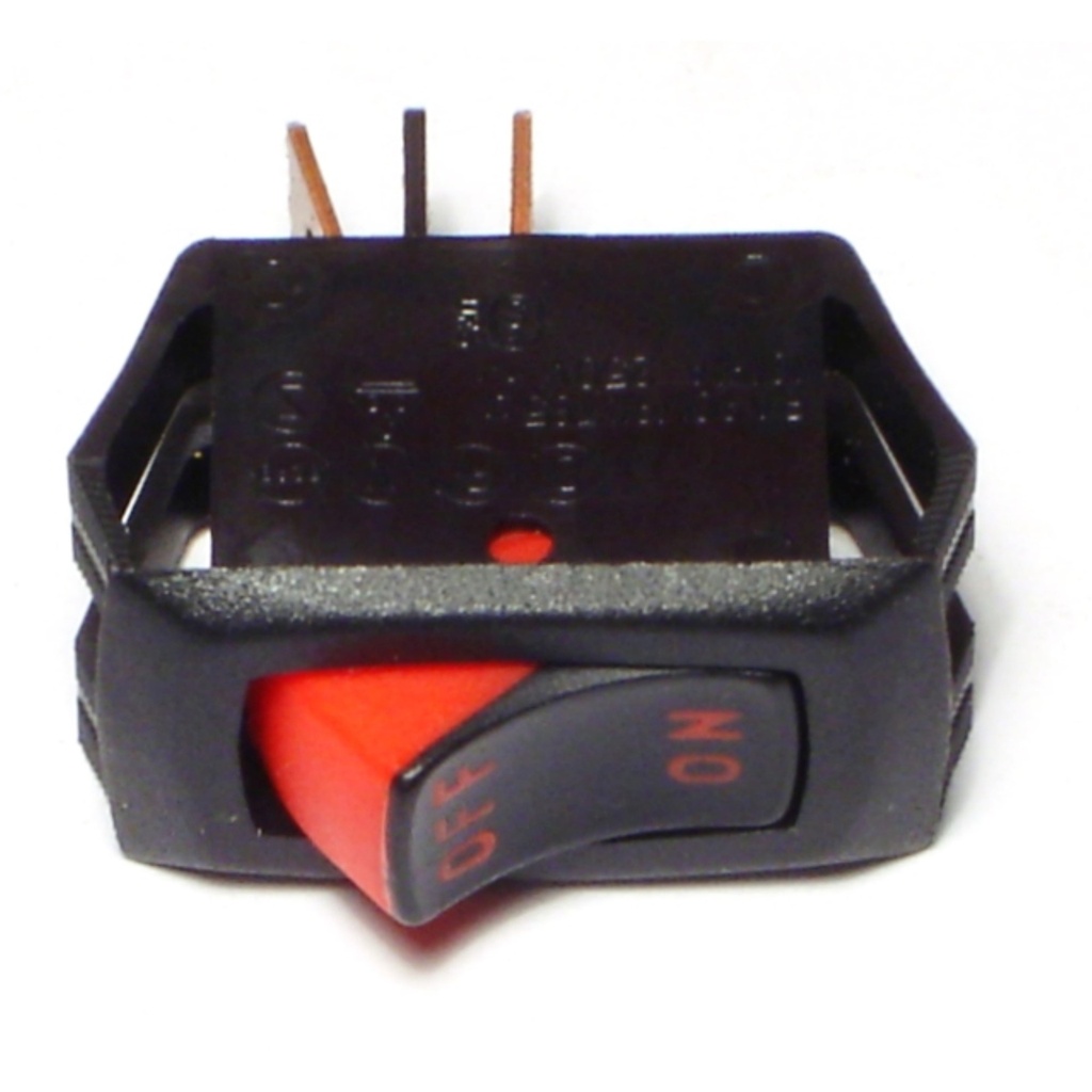 On/Off Red Rocker Switch