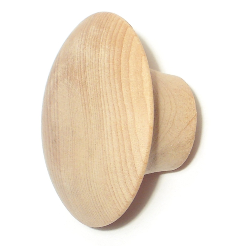 [MF84196] 1-3/4" Door Knob Wooden