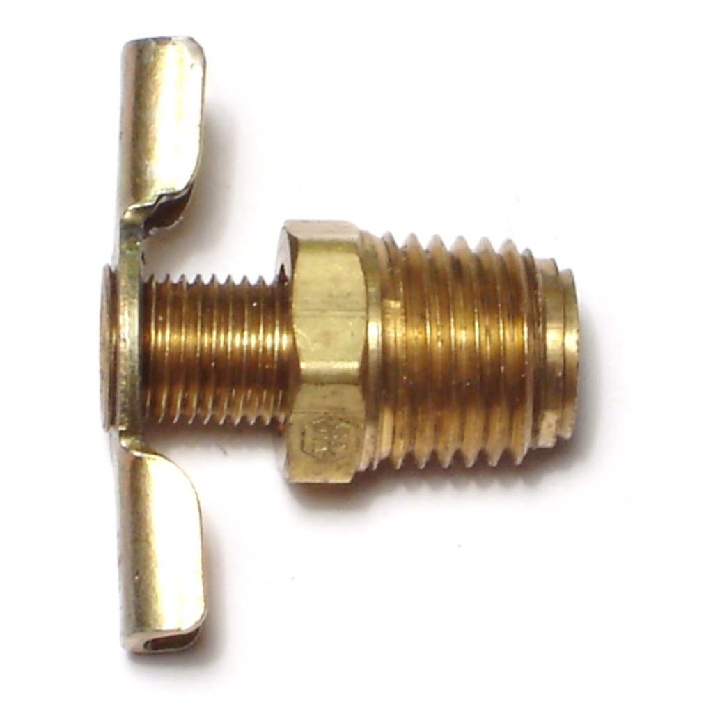 1/4 MPT Drain Cock Brass