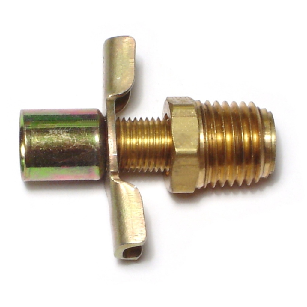 1/4 MPT Drain Cock Brass