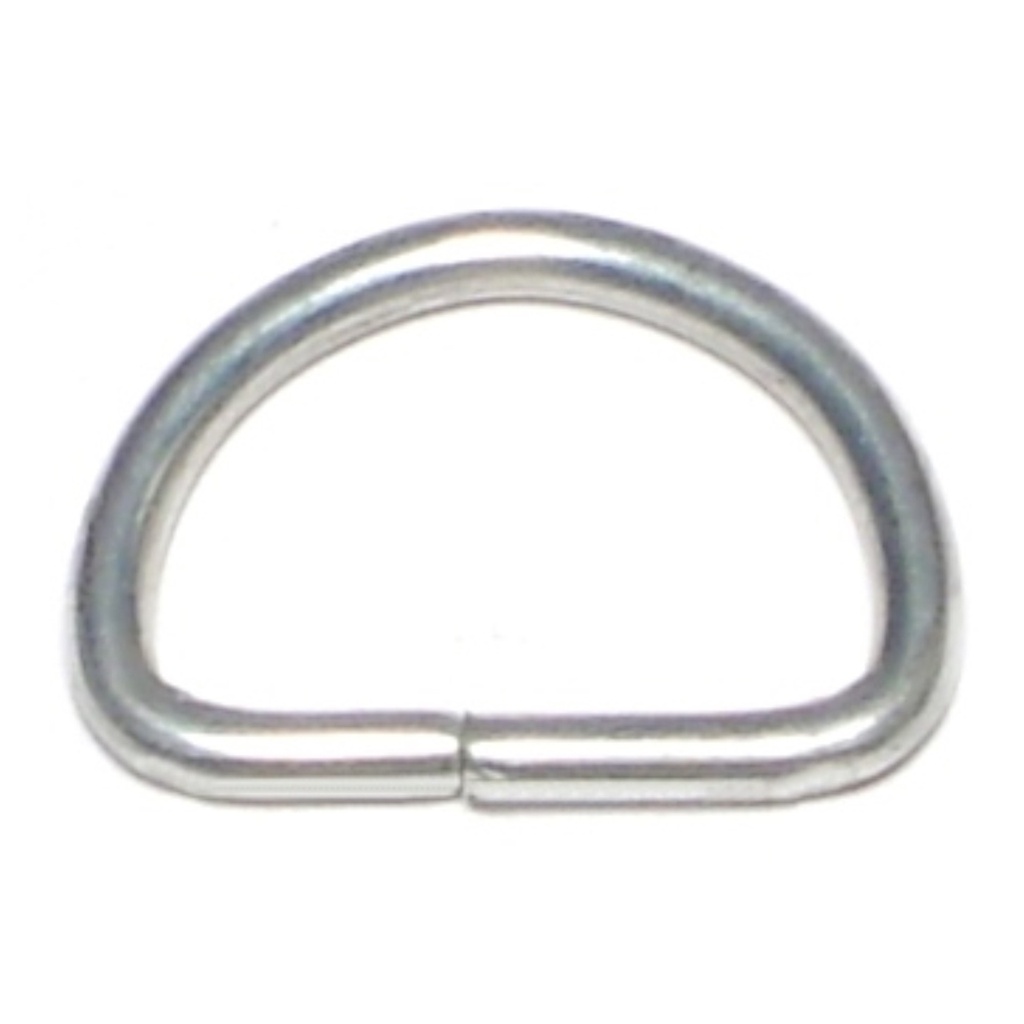 5/8 D Ring Zinc