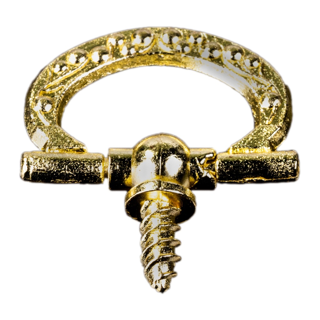[MF84692] Medium Decor Ring Brass