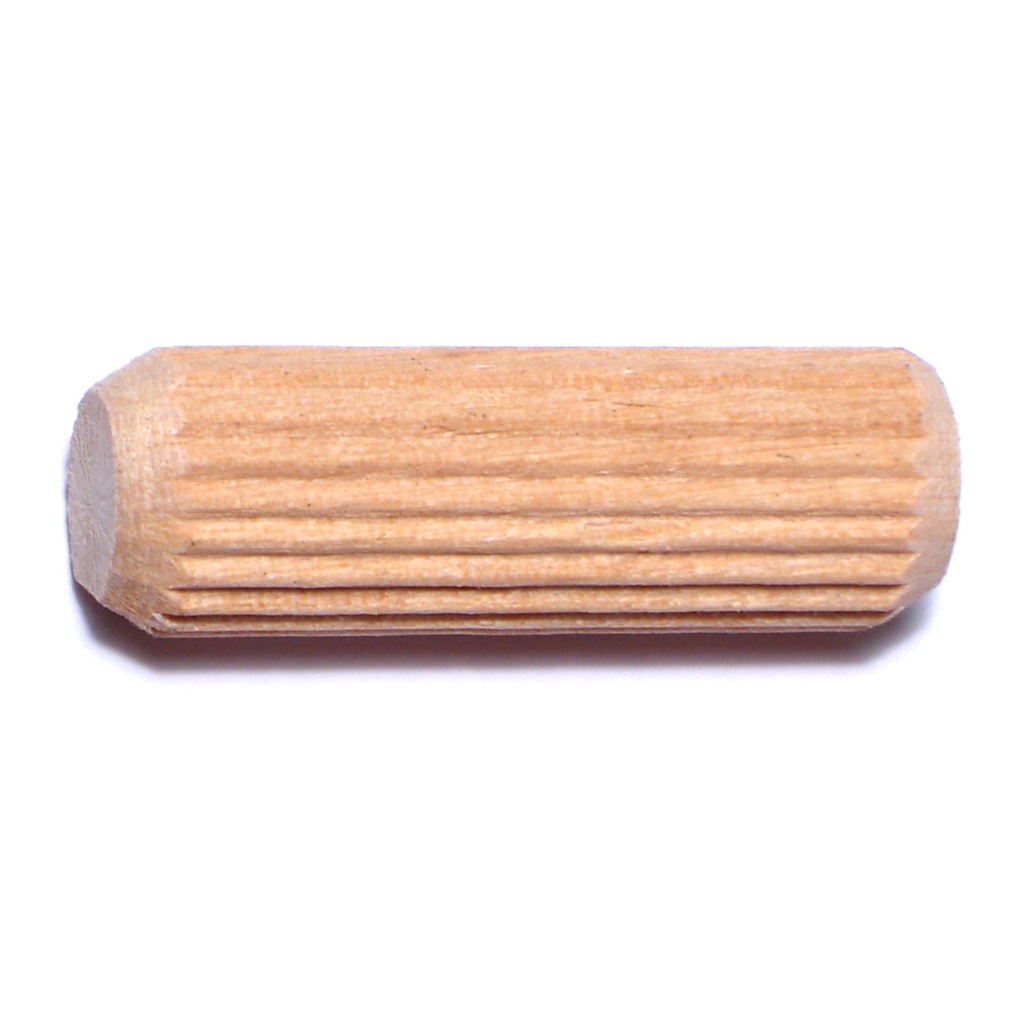 1/2 x 1-1/2 Fluted Dowel Pin