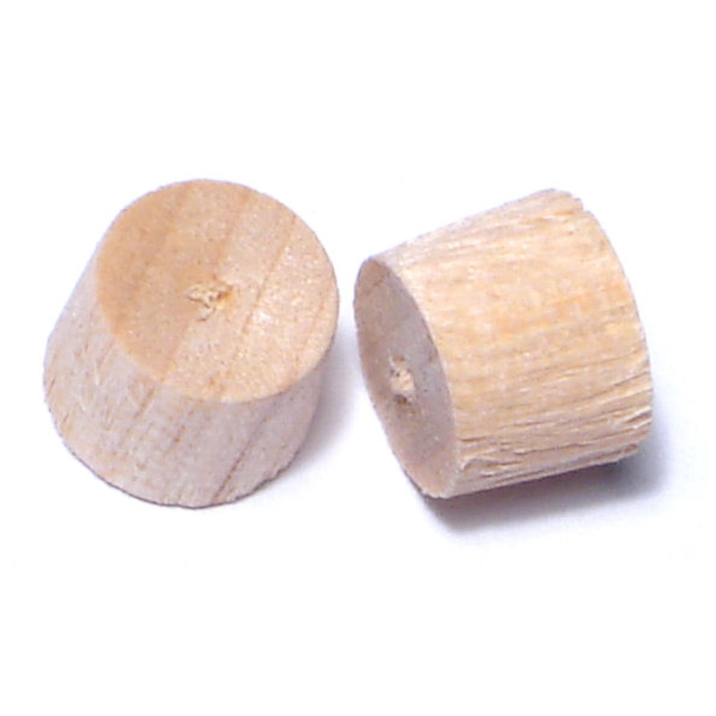 5/16" Flat Plug Wood