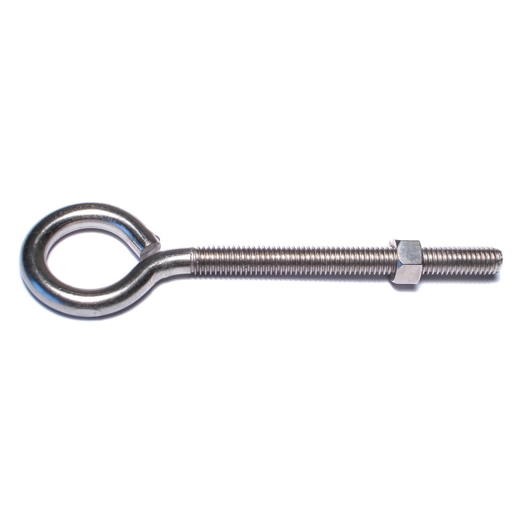 3/8-16 x 6 Eye Bolt w/ Nut