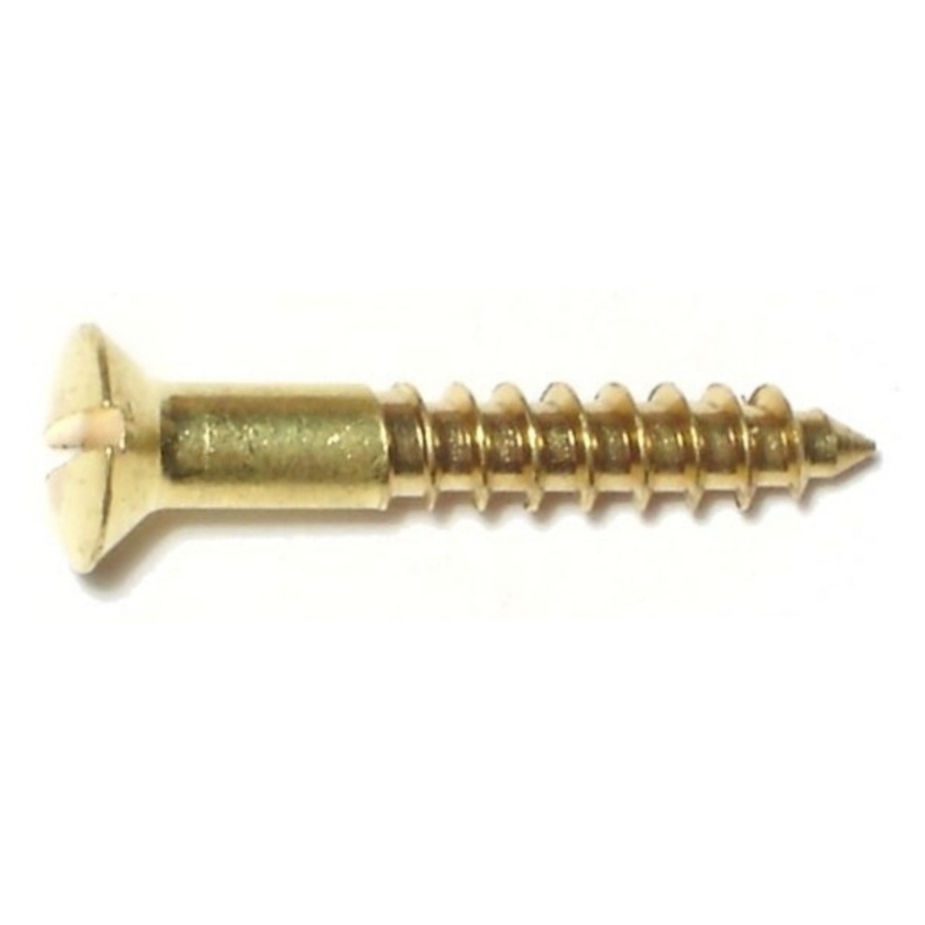 6 x 7/8 Sl Ov Wood Sc Br