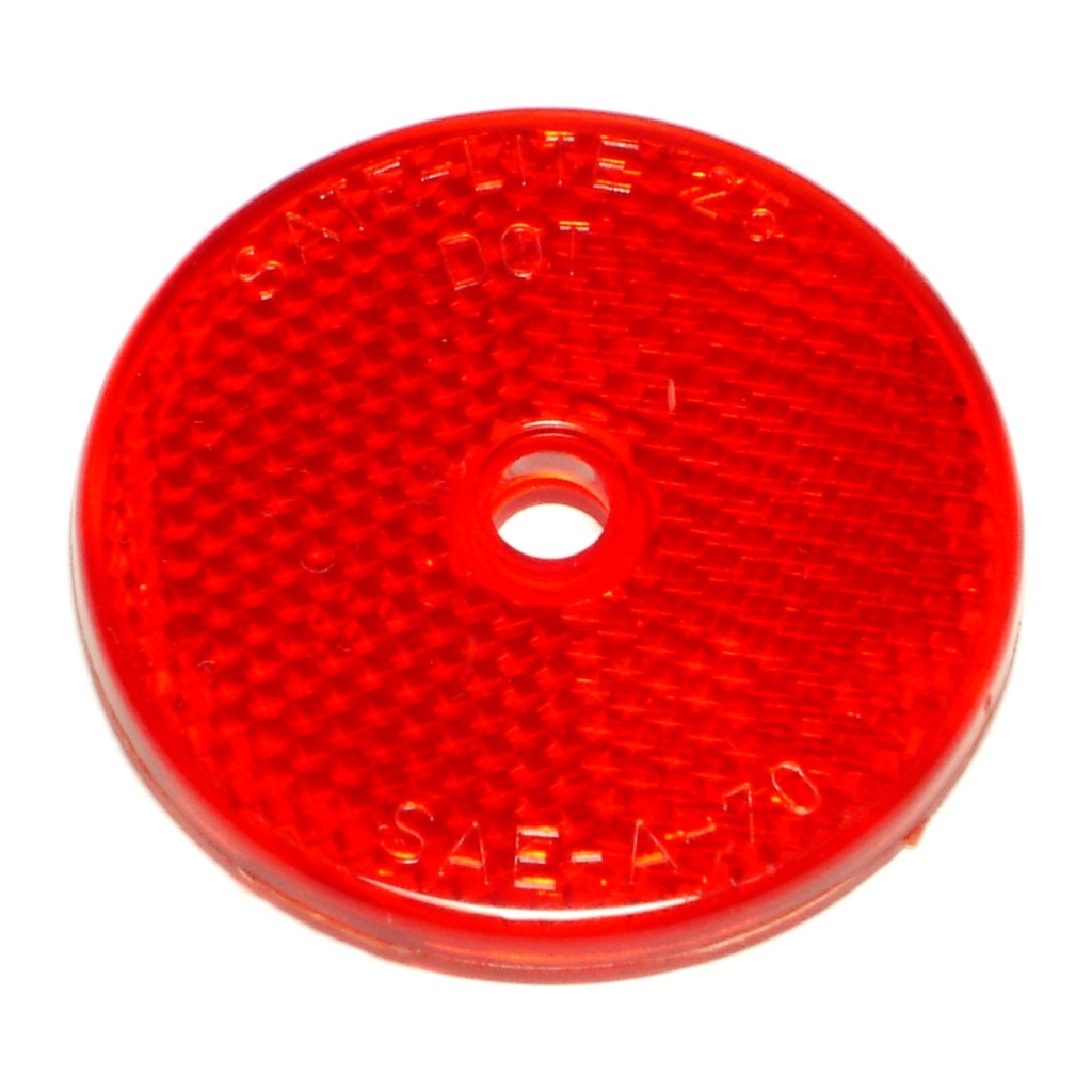 [MF85651] 2-3/16 Red Reflector