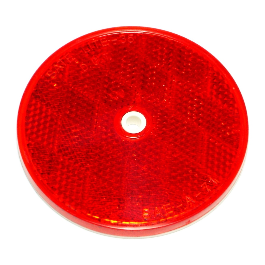 [MF85655] 3-3/16 Red Reflector
