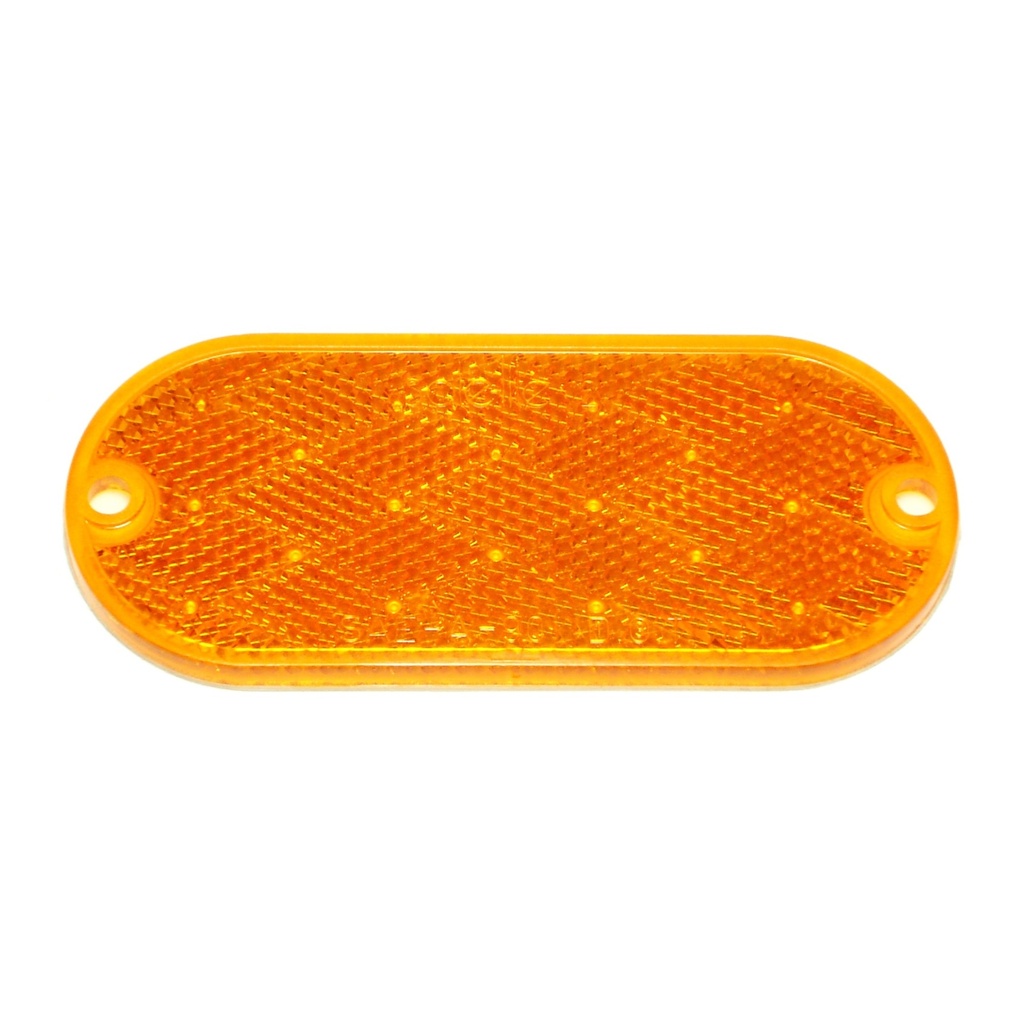 [MF85666] 4-3/8 x 1-7/8 Amber Reflector