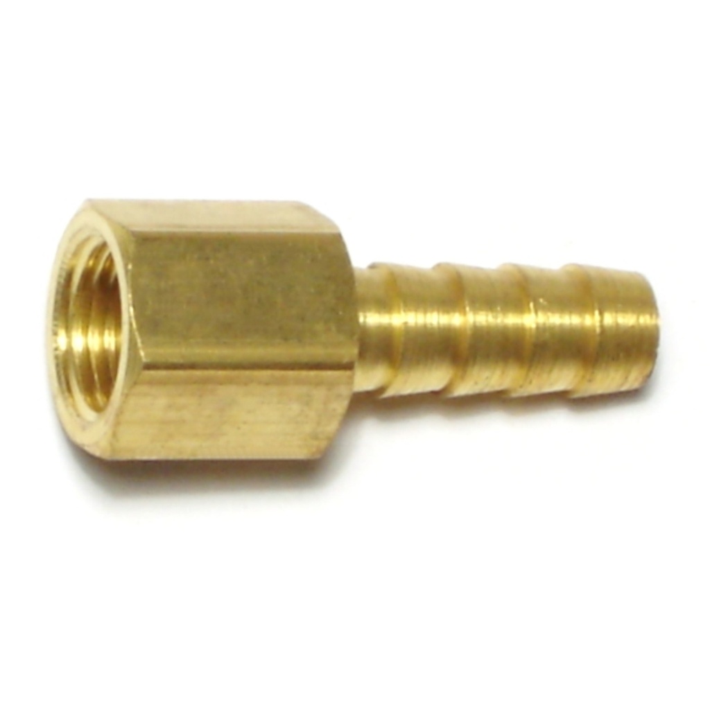 [MF86302] 1/4 x 1/8 FPT Brass Hose Barb