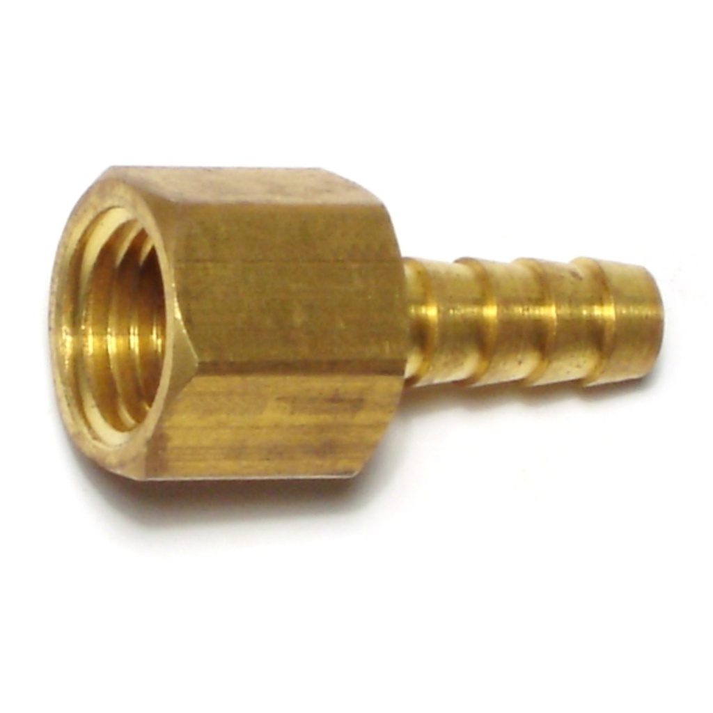 [MF86303] 1/4 x 1/4 FPT Brass Hose Barb