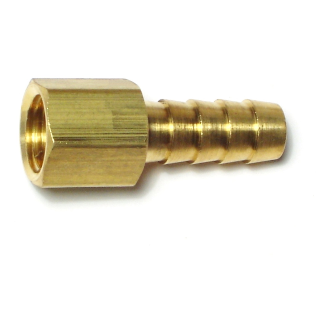 3/8 x 1/4 FPT Brass Hose Barb