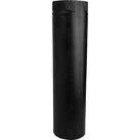 [6-24-600] 6-24-600 2' 24G BLK STOVEPIPE
