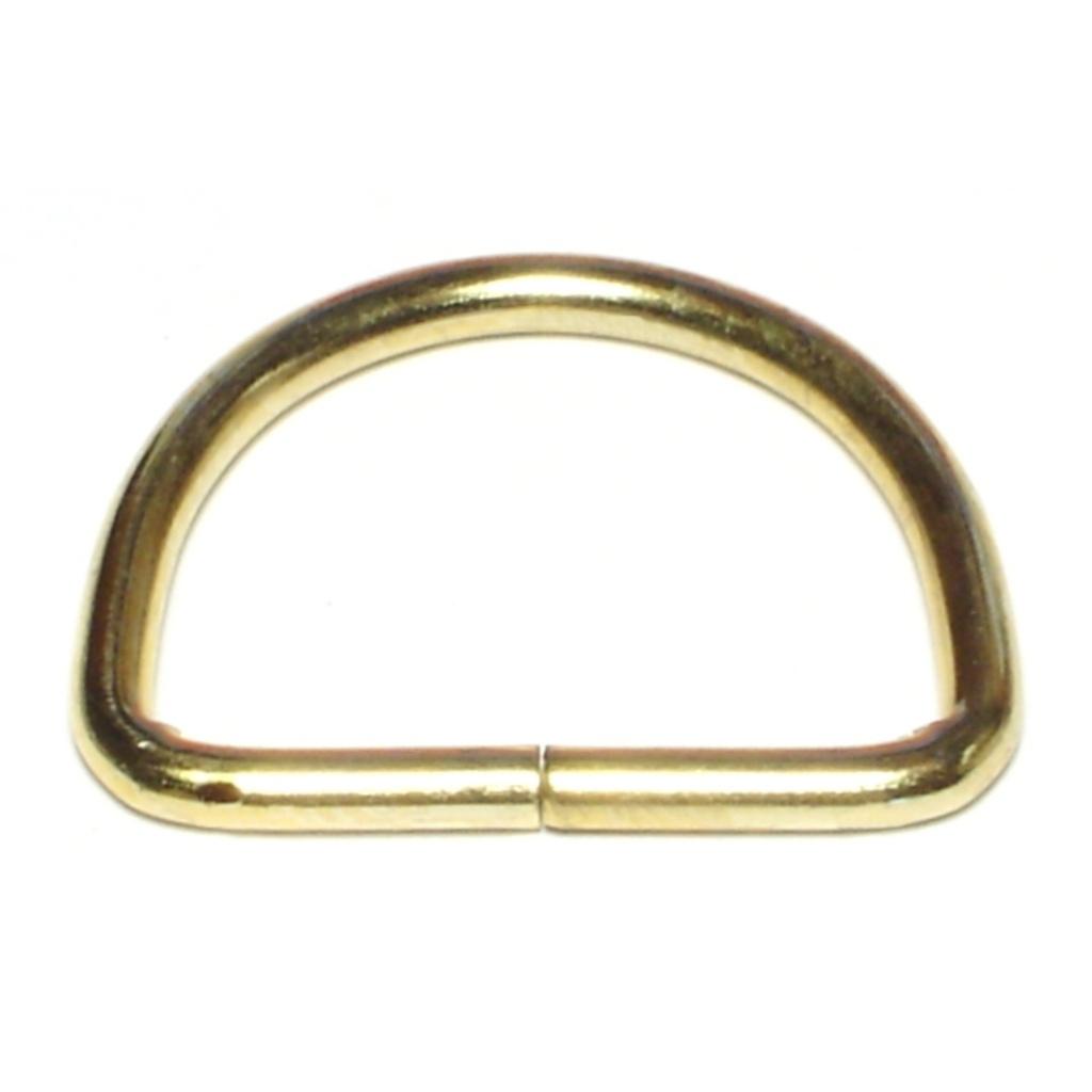 [MF86445] 1-5/16 x 1 D Ring-Brass Plt