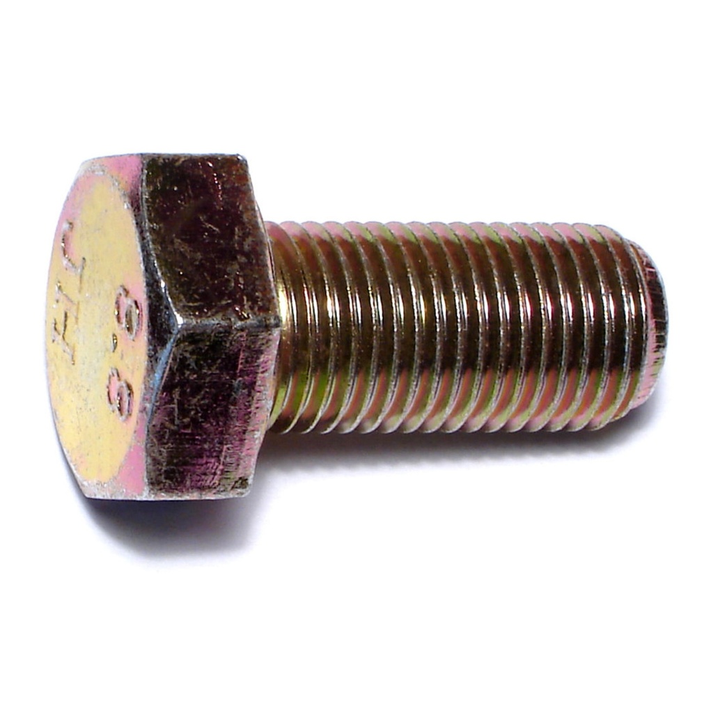 12mm-1.5x 25mm Hex Bolt Zinc