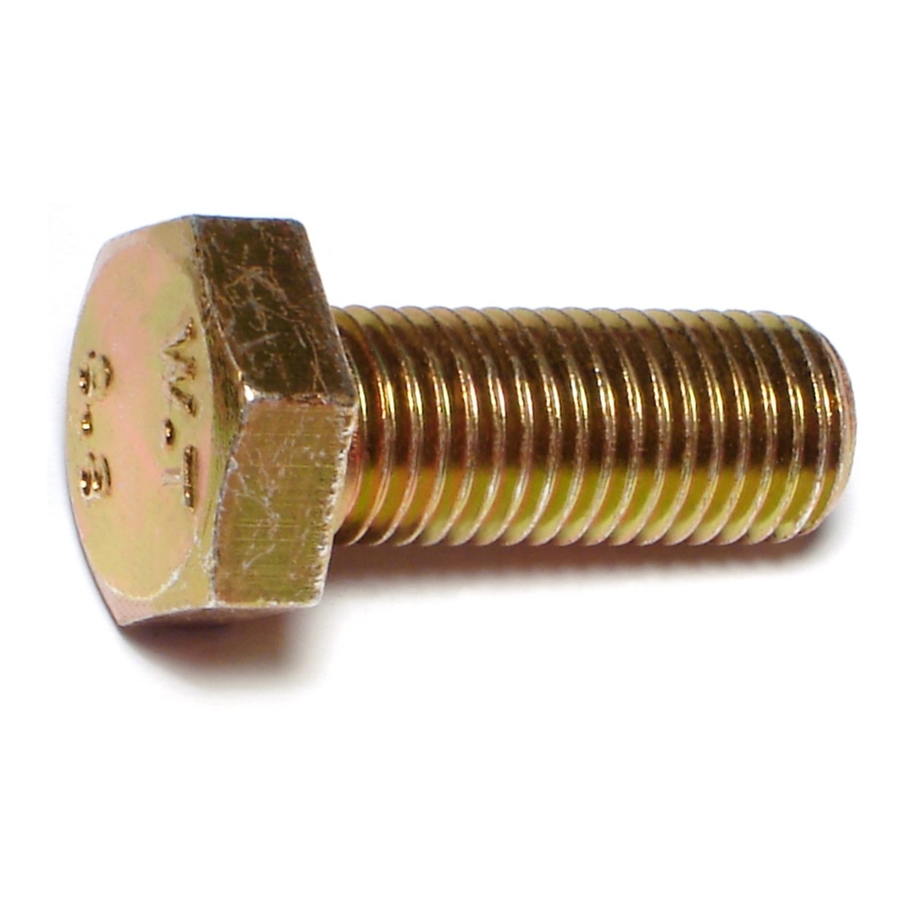 12mm-1.5x 30mm Hex Bolt Zinc