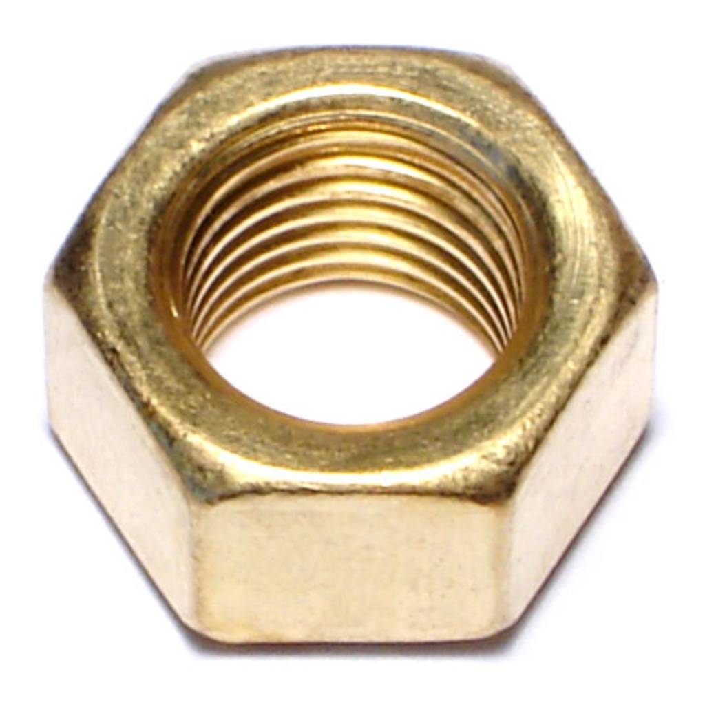 3/8-24 Hex Nut Brass