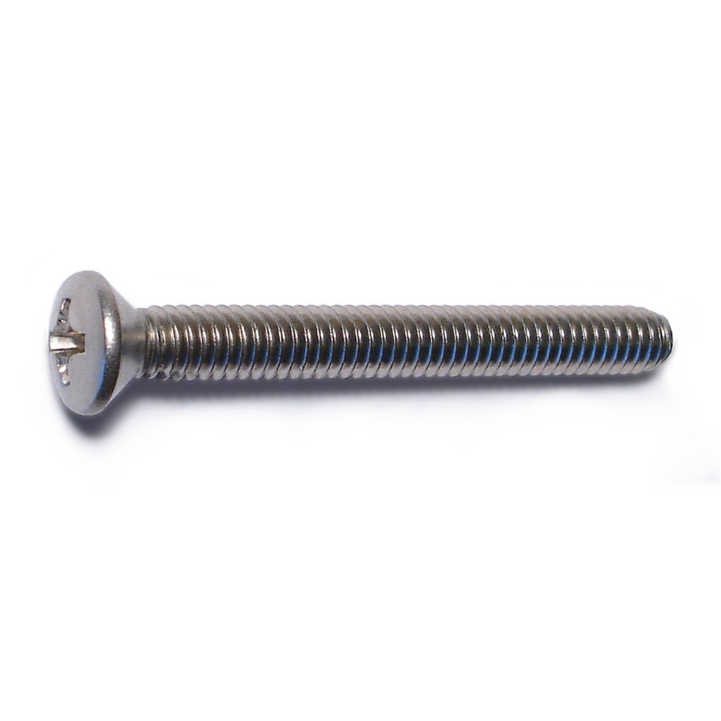 8-32 x 1-1/2 Ph Ov Mach Sc SS