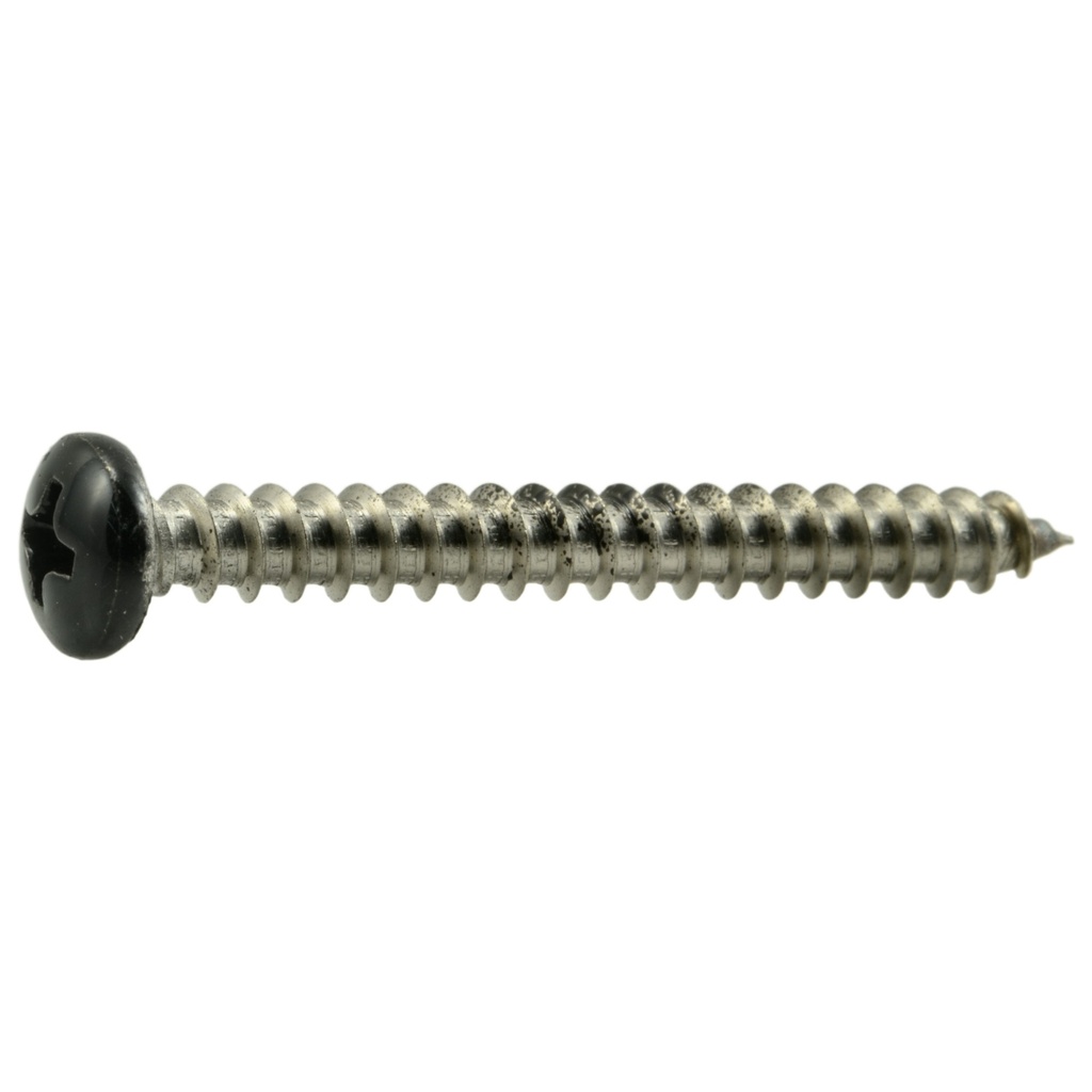 8 x 1-1/2 Blk Pan Shutr SS