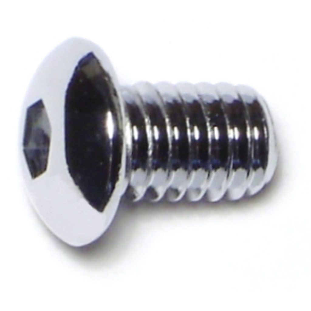 5/16-18 x 1/2 Button Sckt Chrm