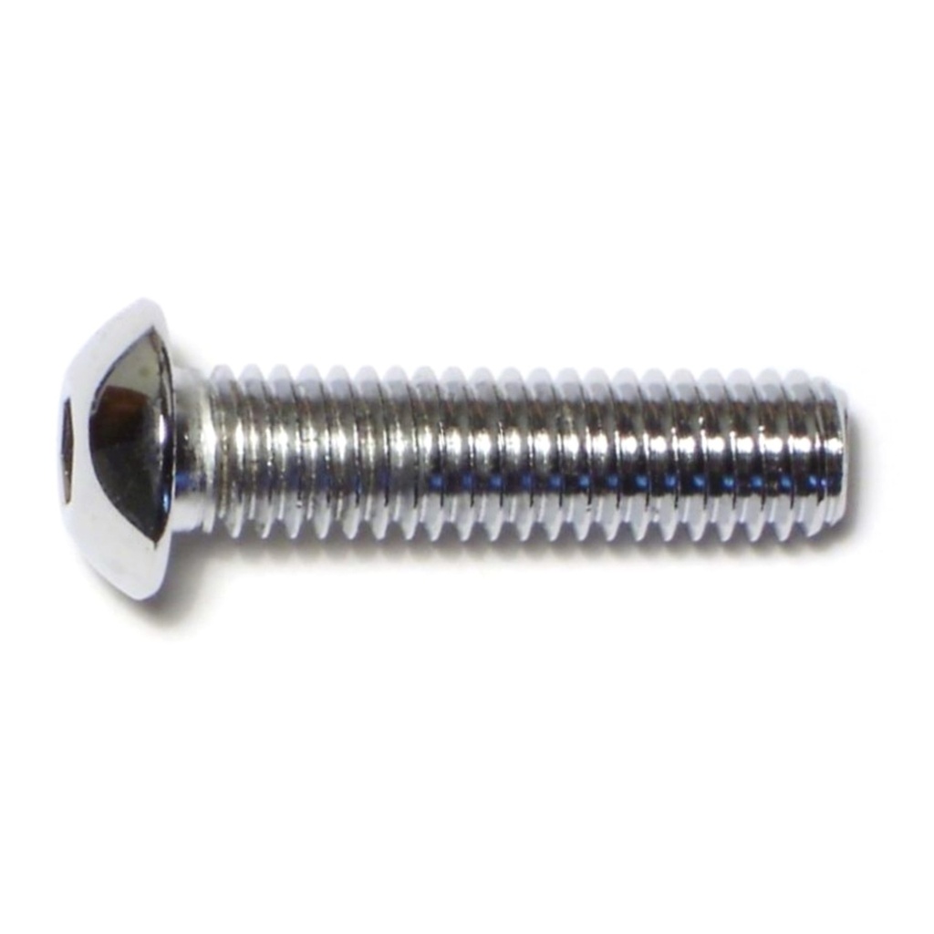 3/8-16 x 1-1/2 Button Sckt Chrm