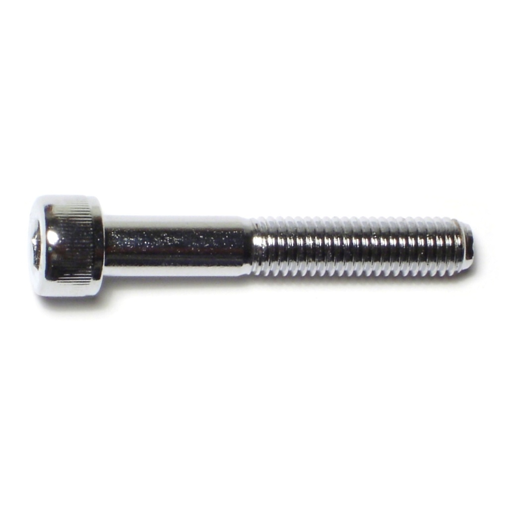 8mm-1.25x 50mm Knurl Sockt Chrm