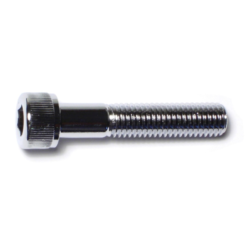 10mm-1.5x 50mm Knurl Sockt Chrm
