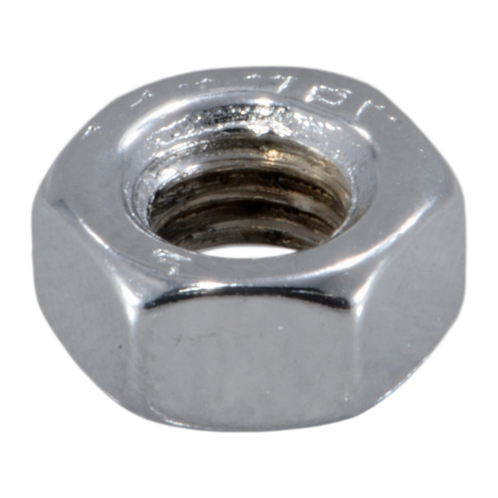 6mm-1.00 Hex Nut Chrome
