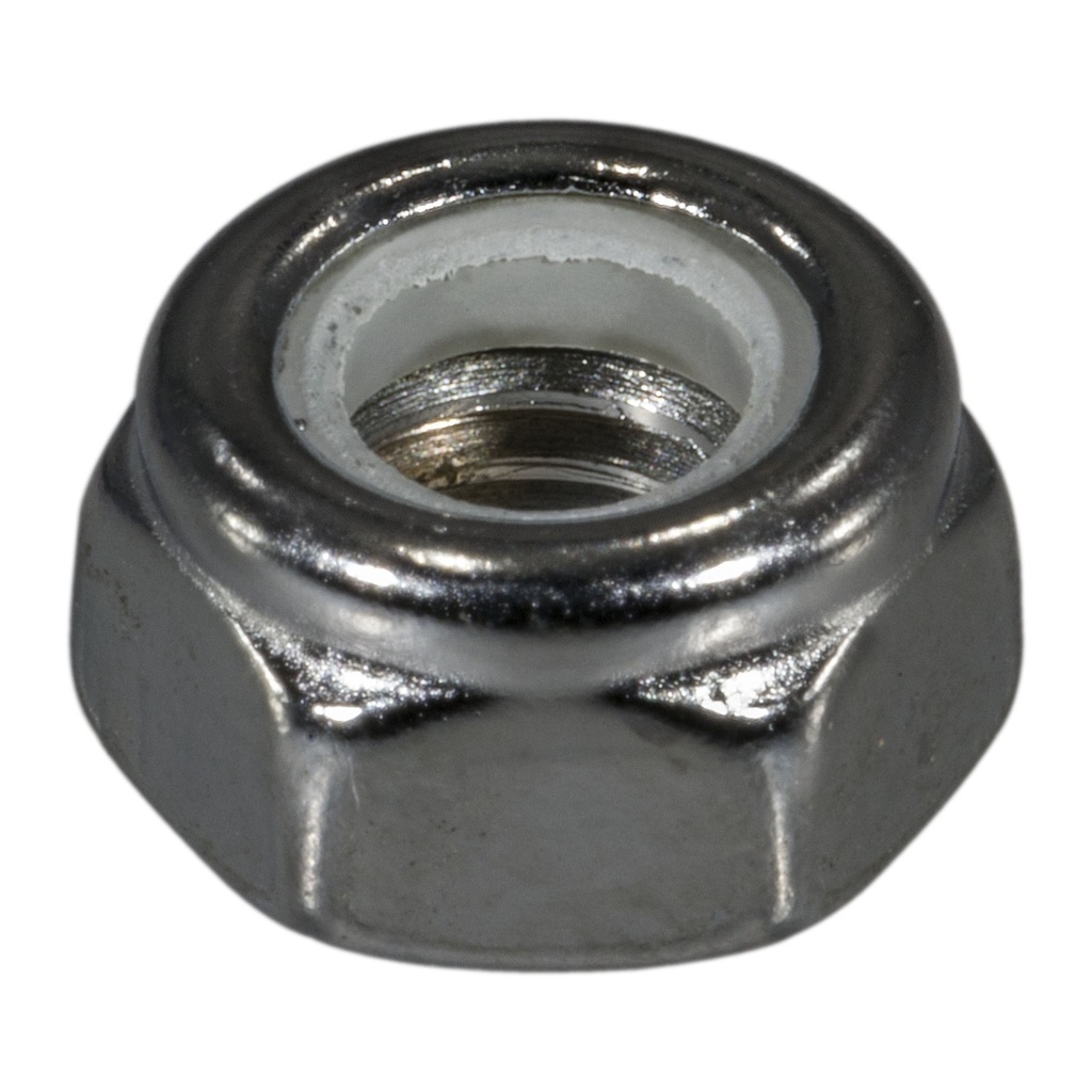 6mm-1.00 Nyl Lk Nut Chrm