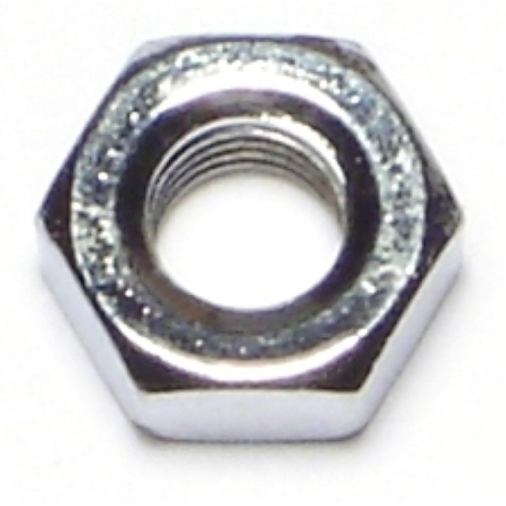 1/4-28 Hex Nut Chrome