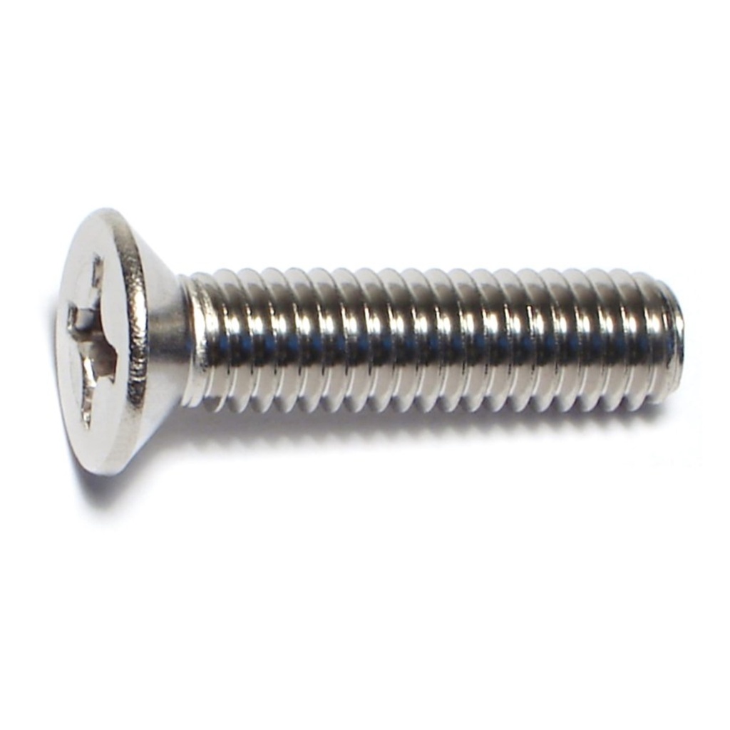 6mm-1.0 x 25mm Ph Fl Mach Sc SS
