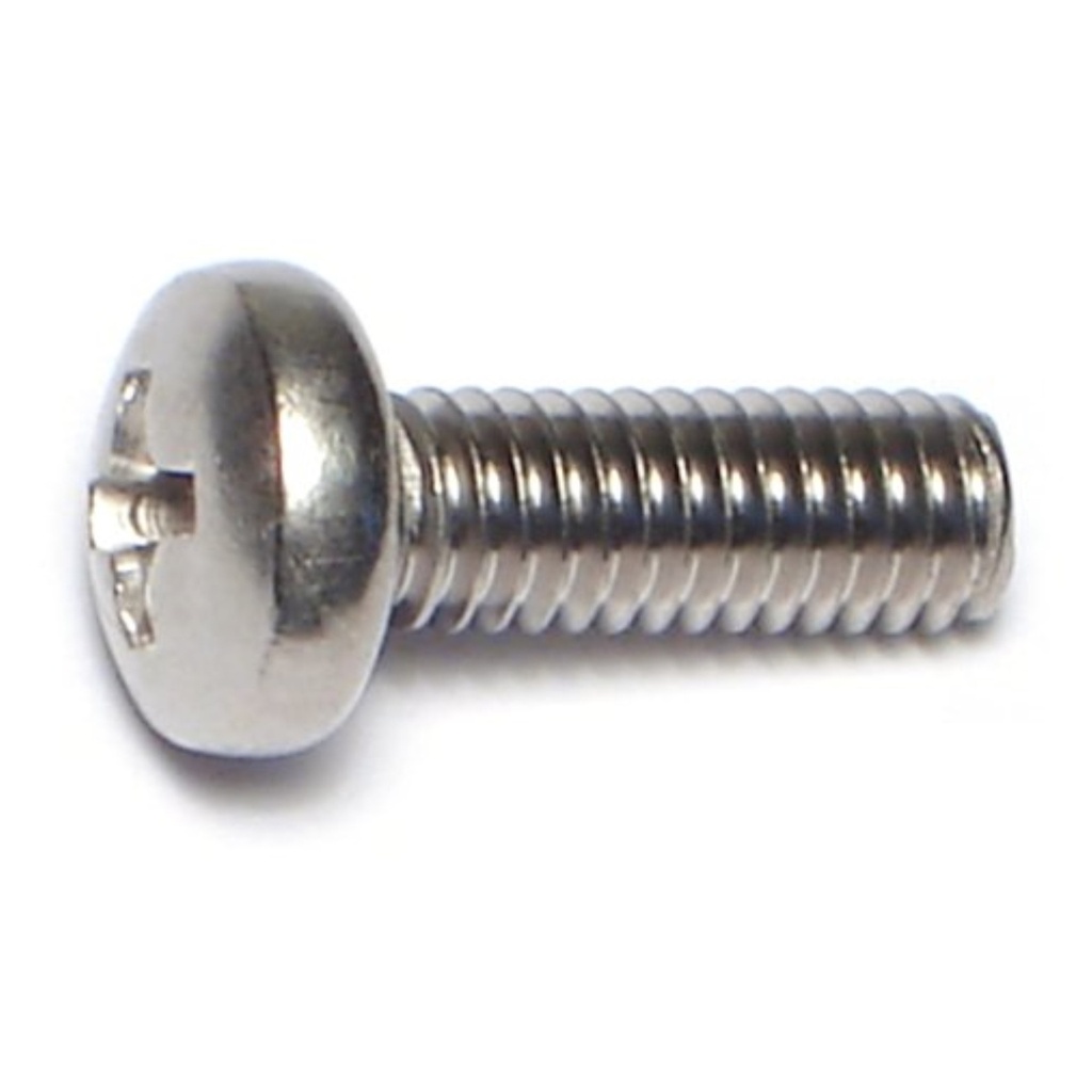 4mm-.70 x 12mm Ph Pn Mach Sc SS