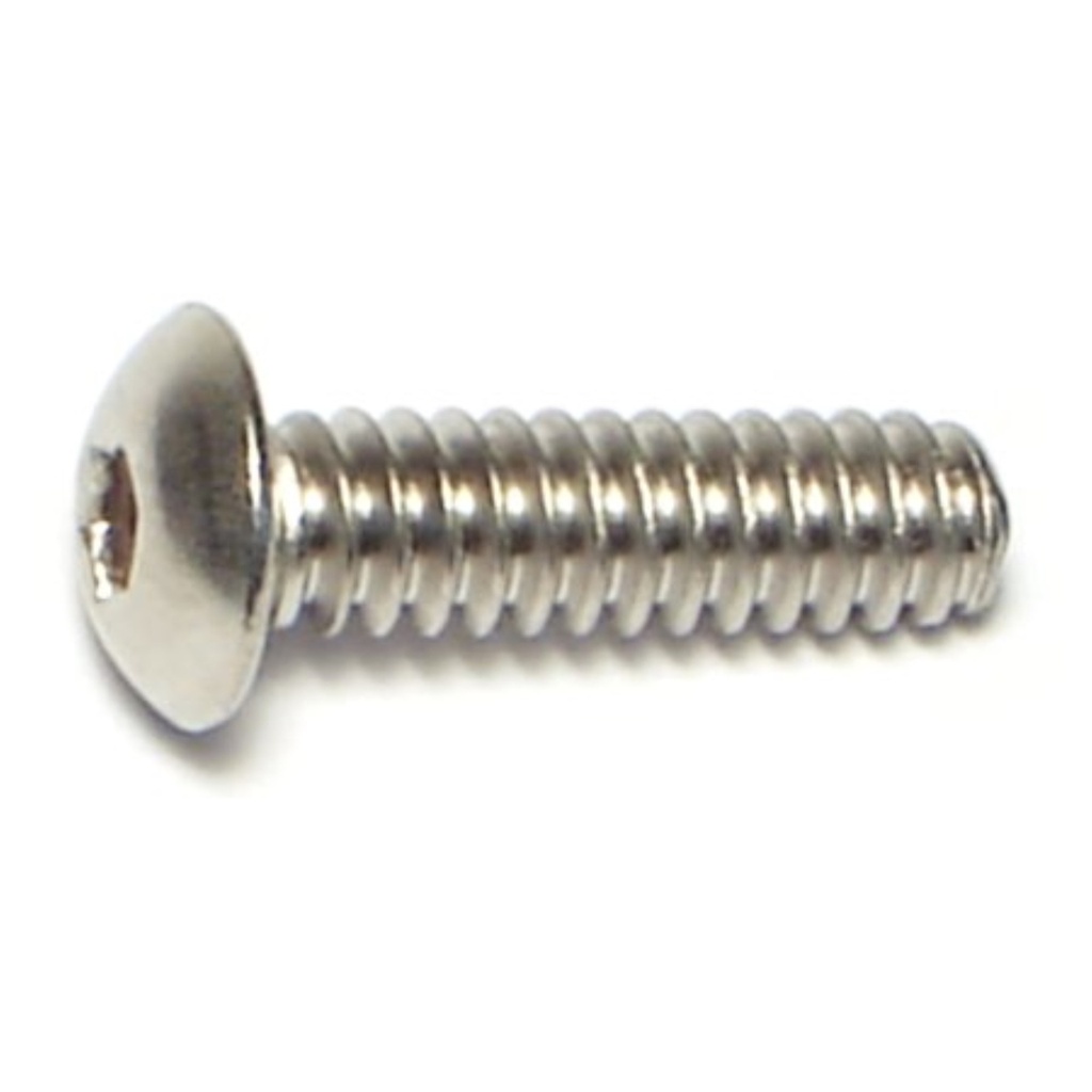 6-32 x 1/2 Button Socket SS