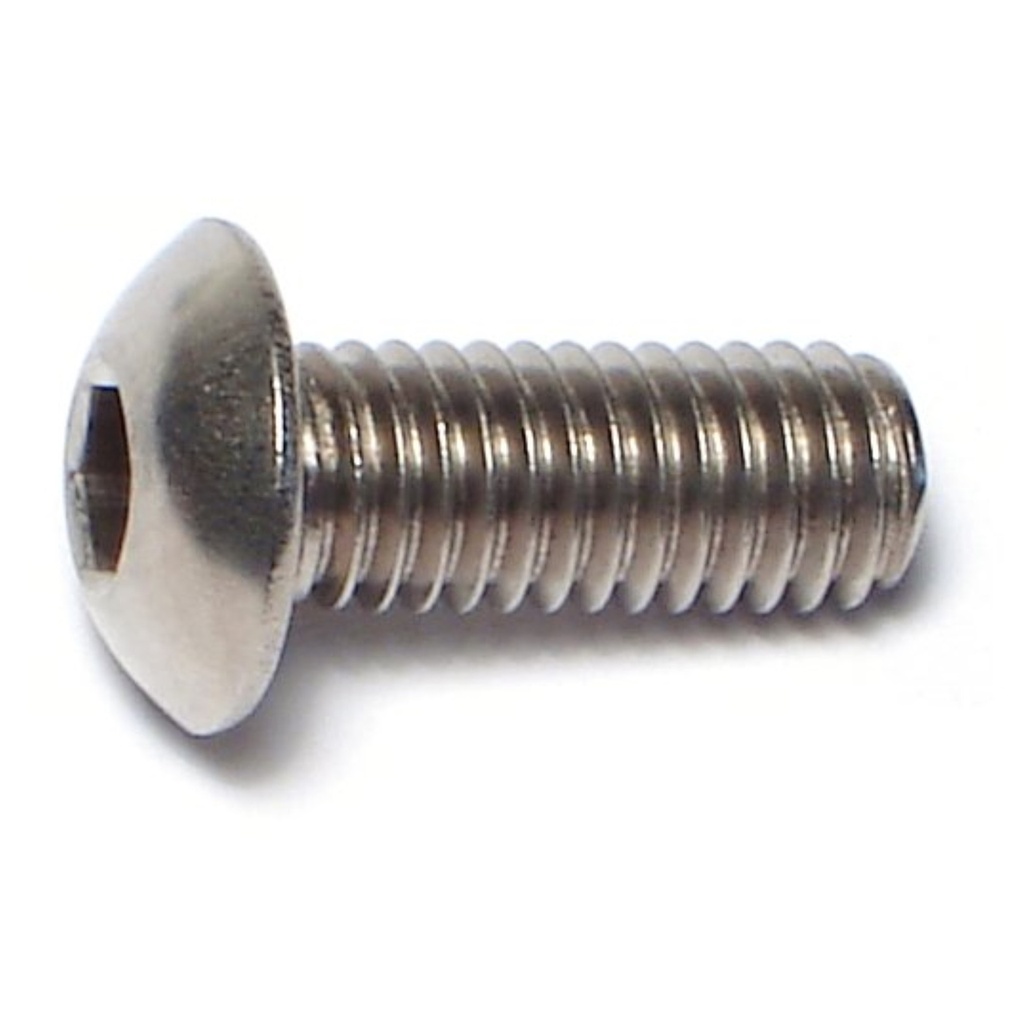 10-32 x 1/2 Button Socket SS