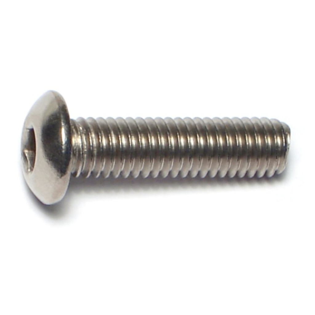 10-32 x 3/4 Button Socket SS