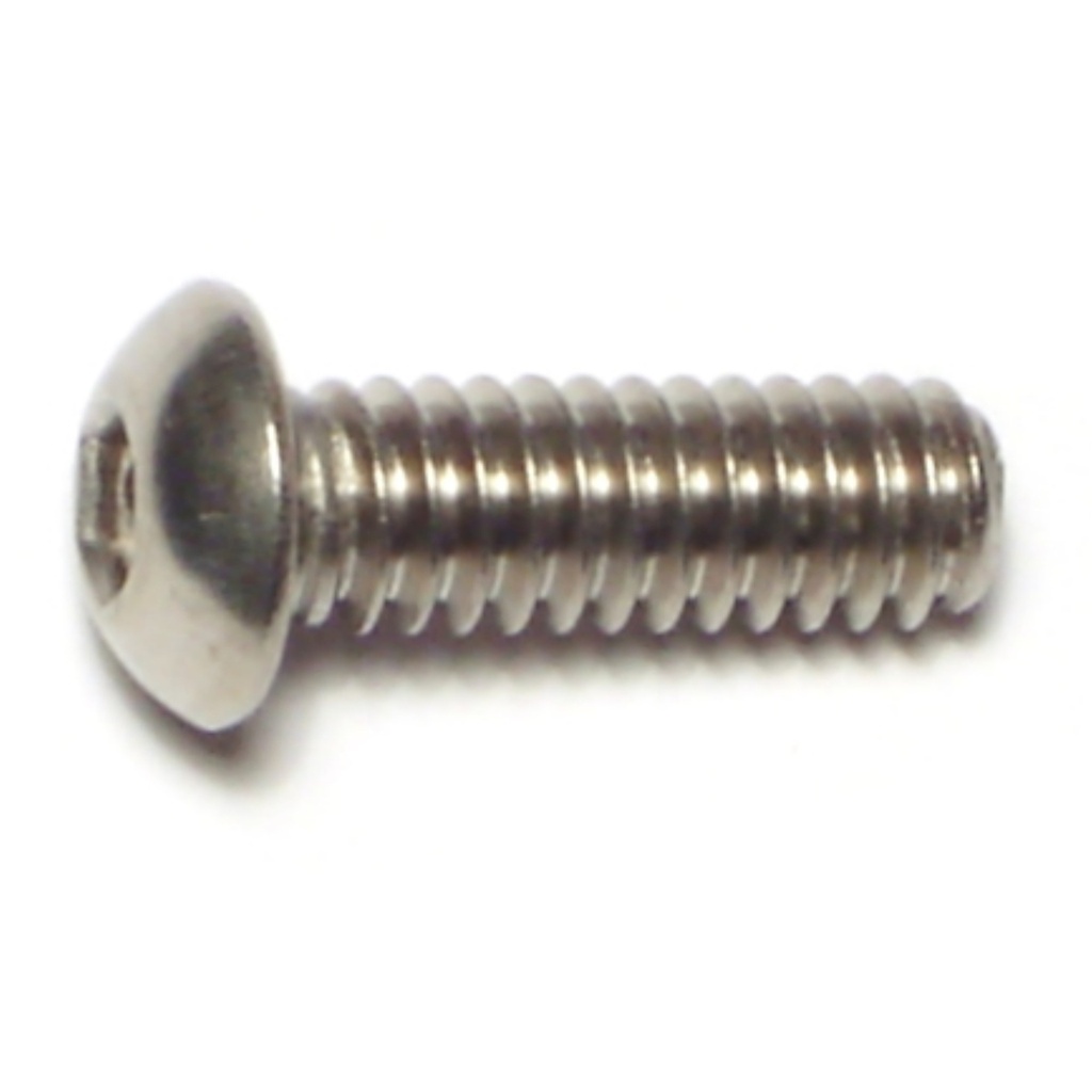 1/4-20 x 3/4 Button Socket SS