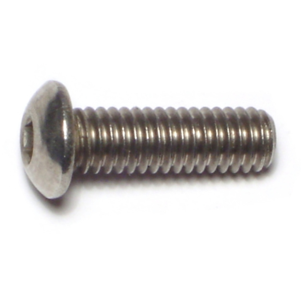 5/16-18 x 1 Button Socket SS