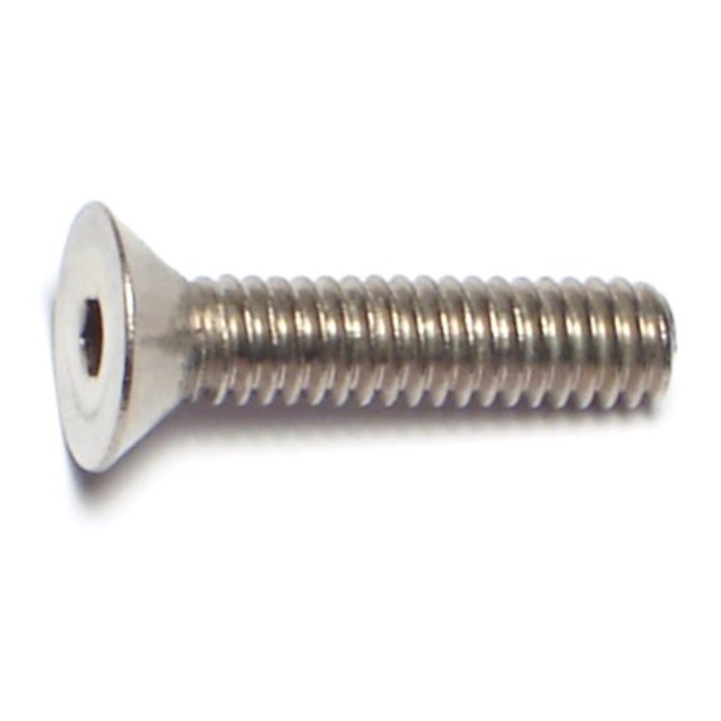 8-32 x 3/4 Flat Socket SS