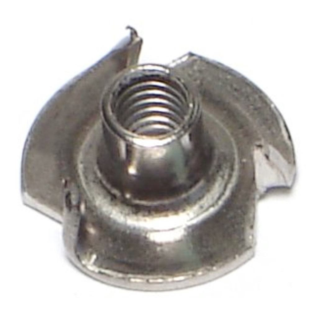 8-32 x 1/4 Prong Tee Nut SS