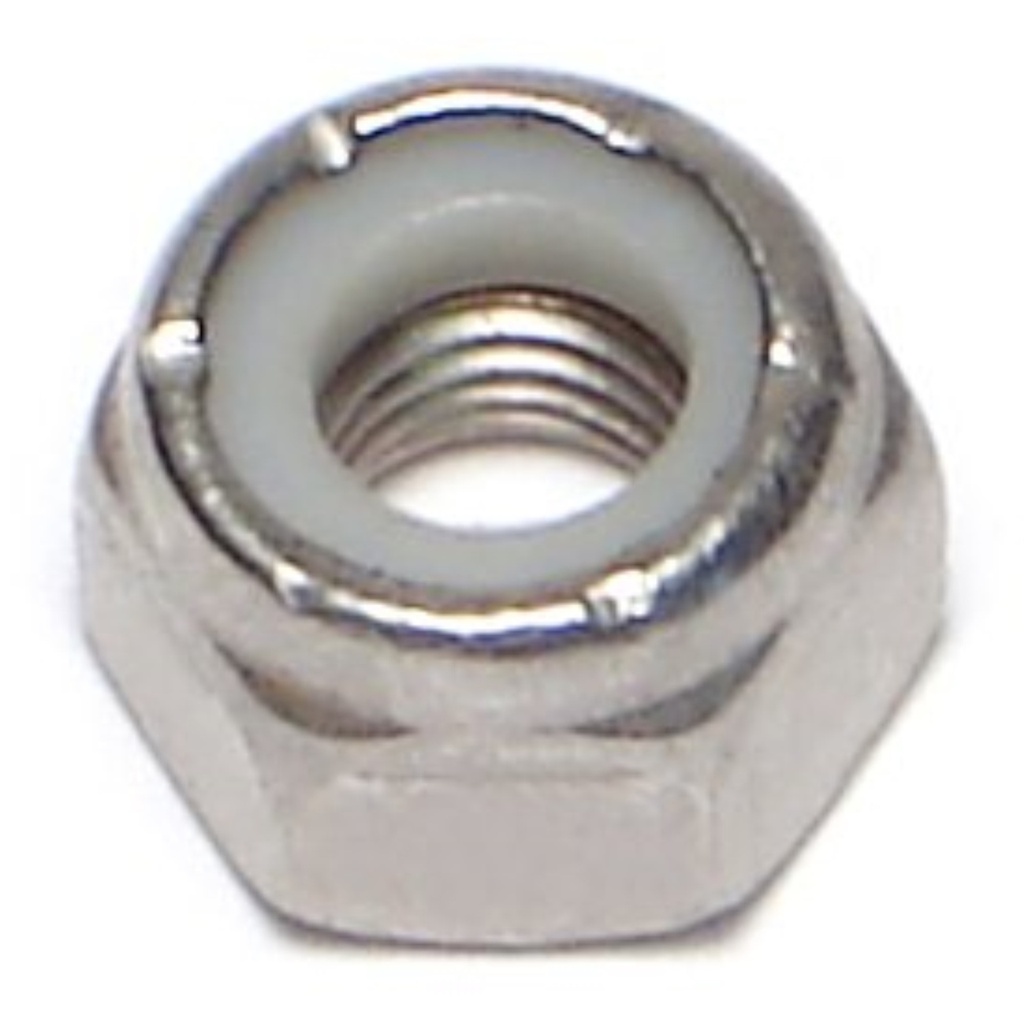1/4-28 Nyln Lock Nut SS