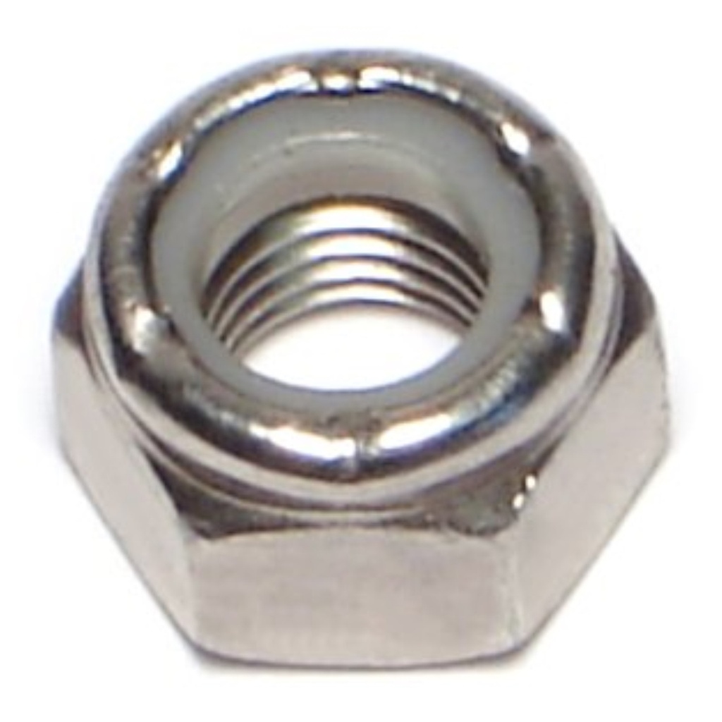 5/16-24 Nyln Lock Nut SS